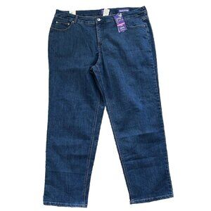 NEW JMS Just My Size Jeans Womans 22W Plus Classic Fit Denim slimming Stretch